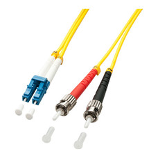 Lindy 2m LC/ST Cable de fibra óptica e InfiniBand Multicolor, Amarillo (Espera 4 dias) Lindy 2m LC/ST Cable de fibra óptica e InfiniBand Multicolor, Amarillo (Espera 4 dias)