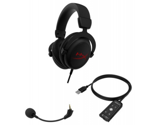 HP HYPERX CLOUD CORE 7.1 SURROUND SOUND - PC GAMING HEADSET  HX-HSCC-2-BK/WW  4P4F2AA (Espera 4 dias)