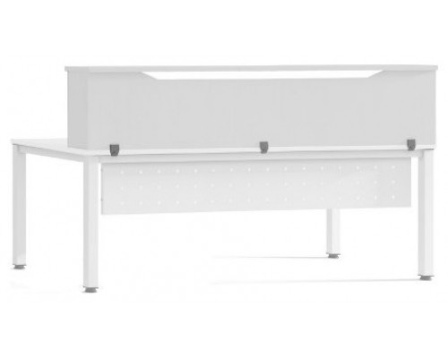 MODULO RECEPCION ALTILLO 200CM BLANCO / BLANCO. MEDIDAS 200X40X30CM. (MESA NO INCLUIDA EN EL PRECIO, SE COMPRA APARTE) ROCADA 5020AW04 (Espera 4 dias)