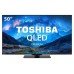 TOSHIBA TV 50" 50QV3F63DG UHD QLED SMART TV ALLM