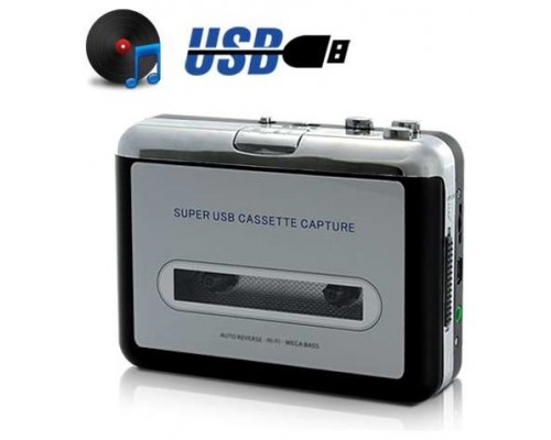 Conversor Cintas Cassette a MP3 USB (Espera 2 dias)