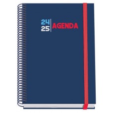 AGENDA ESCOLAR 2024-2025 TAMAÑO A5 TAPA CARTON FORRADO  SEMANA VISTA SELECT PRIME DOHE 51770 (Espera 4 dias)