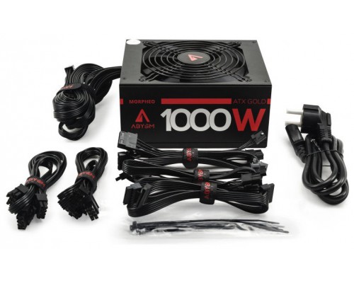 FUENTE ALIMENTACION ATX 1000W ABYSM MORPHEO 80 PLUS