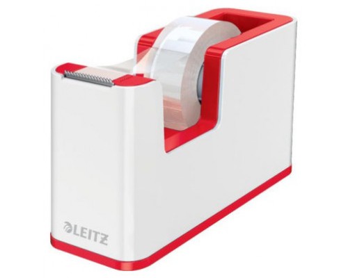 DISPENSADOR DE CINTA ADHESIVA LEITZ WOW DUAL, ROJO/BLANCO LEITZ 53641026 (Espera 4 dias)