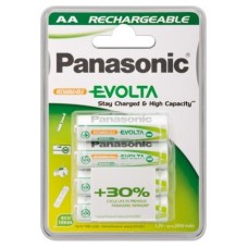 PILA PANASONIC AA ALKALINE 1.2V 4 UNIDADES RECARGABLE1900mAh (Espera 4 dias)