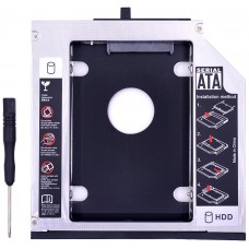 SATA Aluminio 3.0 HDD Caddy 9.5mm (Espera 2 dias)