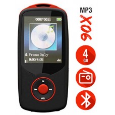 Reproductor MP3 Bluetooth 4Gb X06 Rojo (Espera 2 dias)