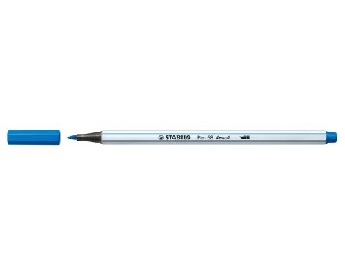 ROTULADOR PUNTA FIBRA PINCEL PEN 68 BRUSH AZUL OSCURO STABILO 568/41 (MIN10) (Espera 4 dias)