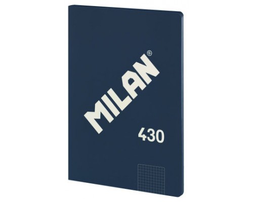 LIBRETA ENCOLADA, PAPEL CUADRICULADO, 48 HOJAS A4, SERIE 1918, AZUL MILAN 57243G48B (Espera 4 dias)