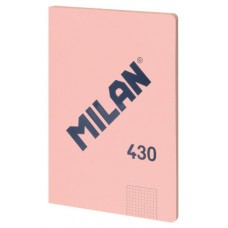 LIBRETA ENCOLADA, PAPEL CUADRICULADO, 48 HOJAS A4, SERIE 1918, ROSA MILAN 57243G48P (Espera 4 dias)