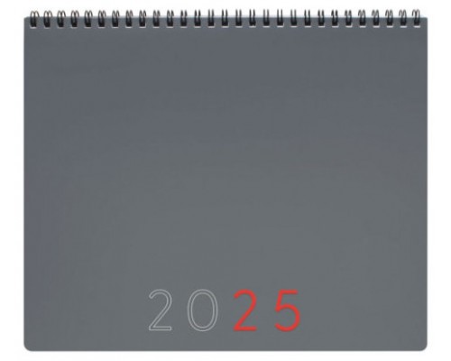 PLANIFICADOR 2025 MES VERTICAL+NOTAS 250X200MM GRIS INTERNACIONAL FINOCAM 625505025 (Espera 4 dias)