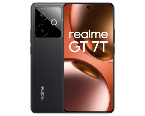 realme GT 7T 17,3 cm (6.8") SIM doble Android 15 5G USB Tipo C 12 GB 256 GB 7000 mAh Negro (Espera 4 dias)