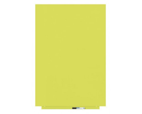 PIZARRA SIN MARCO SKINWHITEBOARD COLOR AMARILLO AZUFRE ESCALA DE AMARILLOS. MEDIDA 100X150CM MAGNÉTICA MODULAR ROCADA 6421R-1016 (Espera 4 dias)