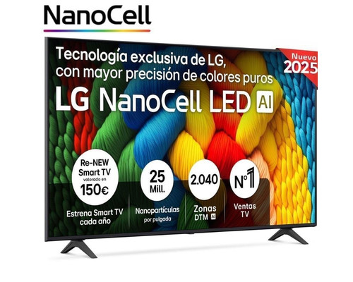 TELEVISOR LG 65NANO80A6B TELEVISOR LG 65NANO80A6B