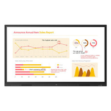 LG 65TR3BQ-B pizarra blanca interactiva 165,1 cm (65") 3840 x 2160 Pixeles Pantalla táctil Negro (Espera 4 dias) LG 65TR3BQ-B pizarra blanca interactiva 165,1 cm (65") 3840 x 2160 Pixeles Pantalla táctil Negro (Espera 4 dias)