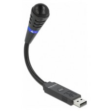 Delock Micrófono USB con botón silencio