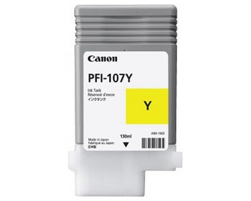 TINTA CANON PFI-107Y AMARILLO (Espera 4 dias)