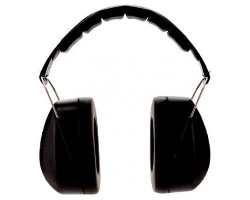 CASCOS OREJERAS ACOLCHADAS CON DIADEMA PLEGABLE PROTECCION AUDITIVA PELTOR 90563E-1 SNR-30DB NEGRO 3M 7100333470 (Espera 4 dias)