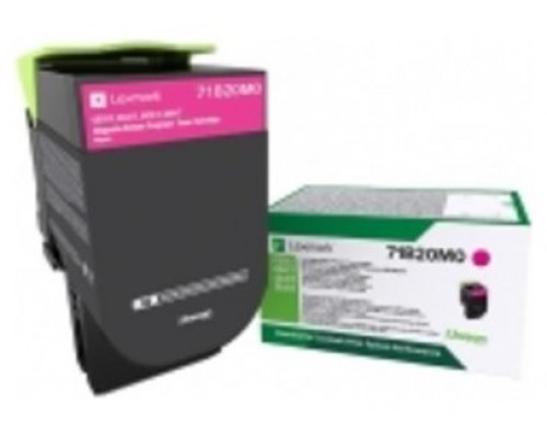 LEXMARK TONER 71B20M0 MAGENTA