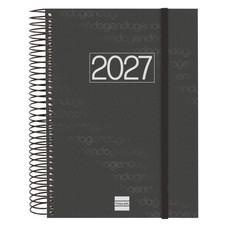 AGENDA 2027 BASIC YEAR E10 155X212MM DIA PAGINA NEGRO FINOCAM 741106027 (Espera 4 dias)