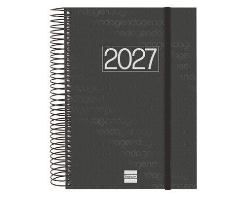 AGENDA 2027 BASIC YEAR E10 155X212MM DIA PAGINA NEGRO FINOCAM 741106027 (Espera 4 dias) AGENDA 2027 BASIC YEAR E10 155X212MM DIA PAGINA NEGRO FINOCAM 741106027 (Espera 4 dias)