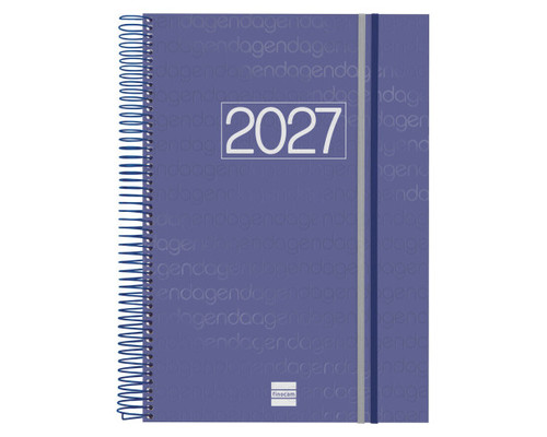 AGENDA 2027 BASIC YEAR E40 210X297MM DIA PAGINA AZUL FINOCAM 741111027 (Espera 4 dias) AGENDA 2027 BASIC YEAR E40 210X297MM DIA PAGINA AZUL FINOCAM 741111027 (Espera 4 dias)