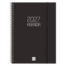 AGENDA 2027 BASIC OPAQUE E10 155X212MM SEMANA VISTA HORIZONTAL NEGRO FINOCAM 742766027 (Espera 4 dias) AGENDA 2027 BASIC OPAQUE E10 155X212MM SEMANA VISTA HORIZONTAL NEGRO FINOCAM 742766027 (Espera 4 dias)