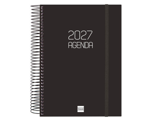 AGENDA 2027 BASIC OPAQUE E10 155X212MM DIA PAGINA NEGRO FINOCAM 742916027 (Espera 4 dias) AGENDA 2027 BASIC OPAQUE E10 155X212MM DIA PAGINA NEGRO FINOCAM 742916027 (Espera 4 dias)