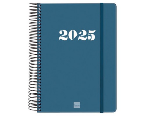 AGENDA 2025 BASIC MY E10 155X212MM DIA PAGINA AZUL FINOCAM 743521025 (Espera 4 dias)