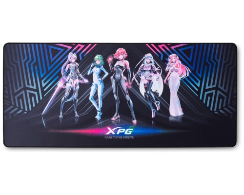 ALFOMBRILLA GAMING XPG FRONTLINE XL XTREME SAGA 02 900MM X 400MM NEGRO