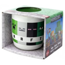 TAZA ELITE PATRÓN DE CRIATURAS DE MINECRAFT 380 ML STOR REDSTRING 75618 (Espera 4 dias)