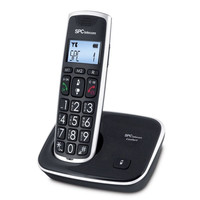 SPC 7608N Telefono DECT CONFORT KAISER Negro SPC 7608N Telefono DECT CONFORT KAISER Negro