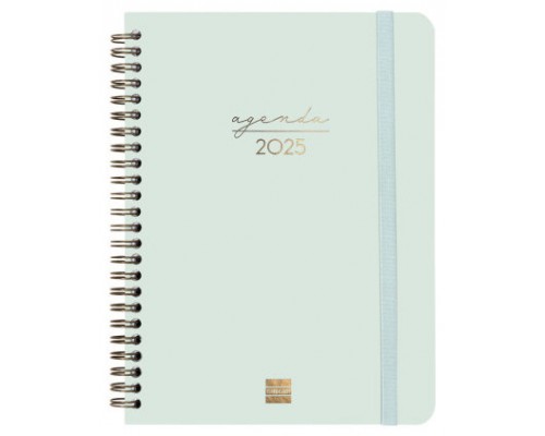 AGENDA 2025 TRENDY ALMA E10 155X212MM SEMANA VISTA HORIZONTAL MENTA FINOCAM 762020325 (Espera 4 dias)