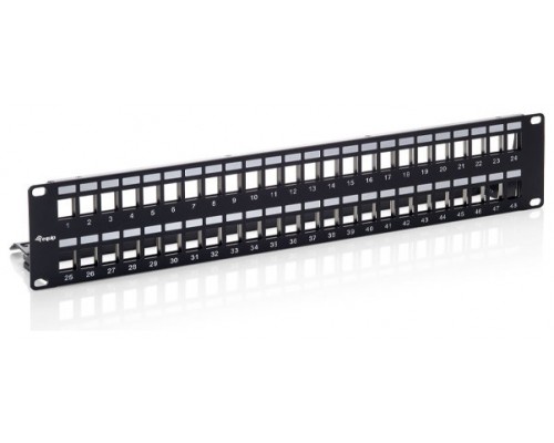 Patch Panel Vacio Cat.6 Apantallado 48 Puertos