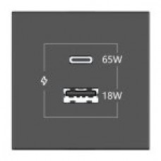 KRAMER CONNECT - ROOM CONNECTIVITY BLACK USBC 65W PORT AND U (Espera 4 dias)