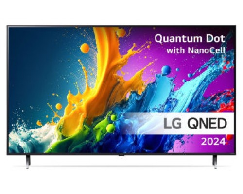 LG QNED 86QNED80T6A Televisor 2,18 m (86") 4K Ultra HD Smart TV Wifi Negro (Espera 4 dias)