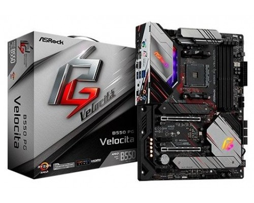 Asrock B550 PG Velocita AMD B550 Zócalo AM4 ATX (Espera 4 dias)