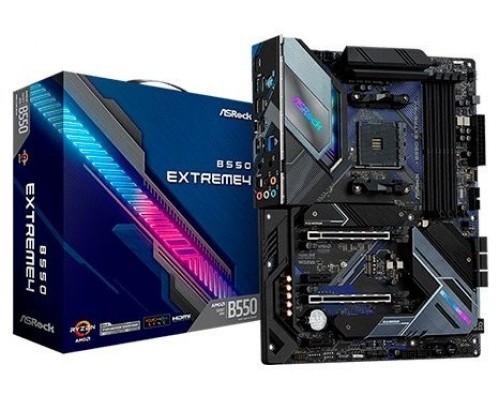 Asrock B550 Extreme4 AMD B550 Zócalo AM4 ATX (Espera 4 dias)