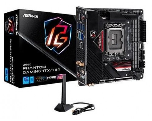 Asrock Z690 Phantom Gaming-ITX/TB4 Intel Z690 LGA 1700 mini ITX (Espera 4 dias)