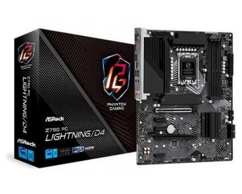 Asrock Z790 PG Lightning/D4 Intel Z790 LGA 1700 ATX (Espera 4 dias)