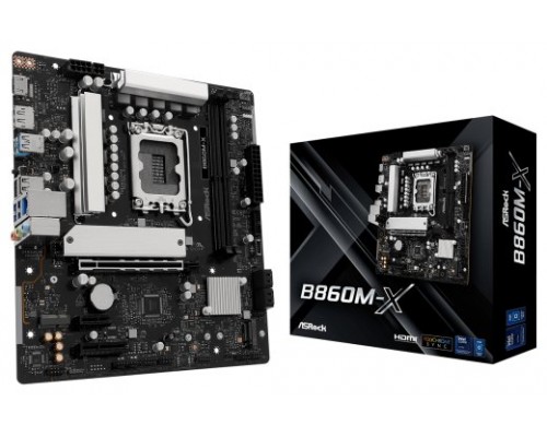 Asrock B860M-X Intel B860 LGA 1851 (Socket V1) micro ATX (Espera 4 dias)