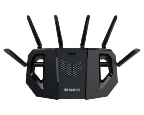 ASUS TUF Gaming BE6500 (TUF-BE6500) router inalámbrico 2.5 Gigabit Ethernet Doble banda (2,4 GHz / 5 GHz) Negro (Espera 4 dias)