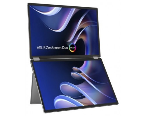 ASUS ZenScreen Duo OLED MQ149CD pantalla para PC 35,6 cm (14") 1920 x 1200 Pixeles WUXGA Plata (Espera 4 dias)
