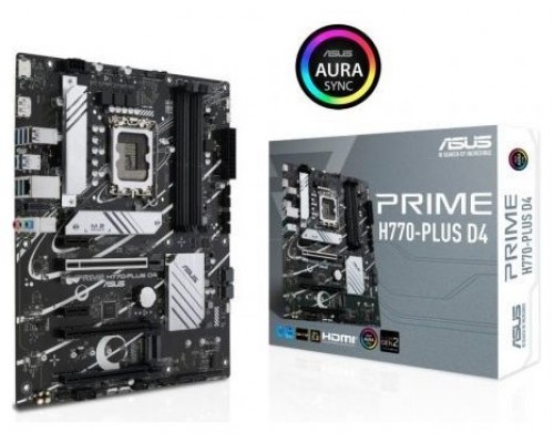 ASUS PRIME H770-PLUS D4 LGA 1700 ATX (Espera 4 dias)