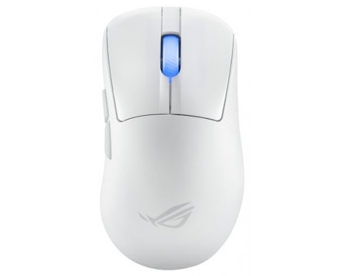 ASUS ROG Keris II Ace Wireless AimPoint White ratón mano derecha RF Wireless + Bluetooth + USB Type-A Óptico 42000 DPI (Espera 4 dias)