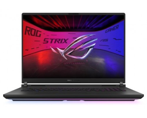 ASUS ROG Strix SCAR 18 G835LX-SA094W - Ordenador Portátil Gaming de 18" WQXGA 240Hz (Intel Core Ultra 9 275HX, 64GB RAM, 2TB SSD, NVIDIA RTX 5090 24GB, Windows 11 Home) Negro - Teclado QWERTY español (Espera 4 dias)