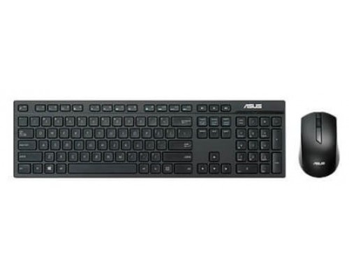 COMBO TECLADO RATON ASUS W2500 WIRELESS BLACK