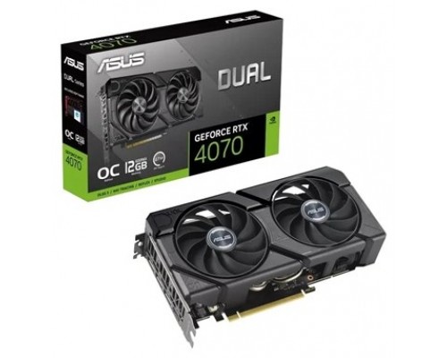 TARJETA GRAFICA ASUS DUAL RTX4070 OC 12GB EVO