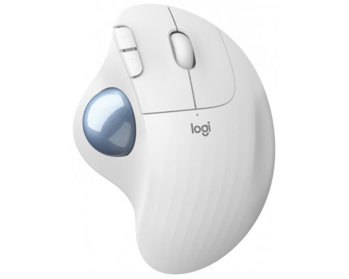 LOGITECH Raton Trackball Inalambrico ERGO M575/ Hasta 2000 DPI/ Blanco Crudo