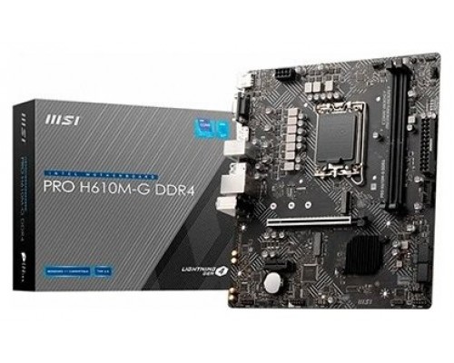 PLACA BASE MSI PRO H610M-G WIFI  1700 MATX 2XDDR4